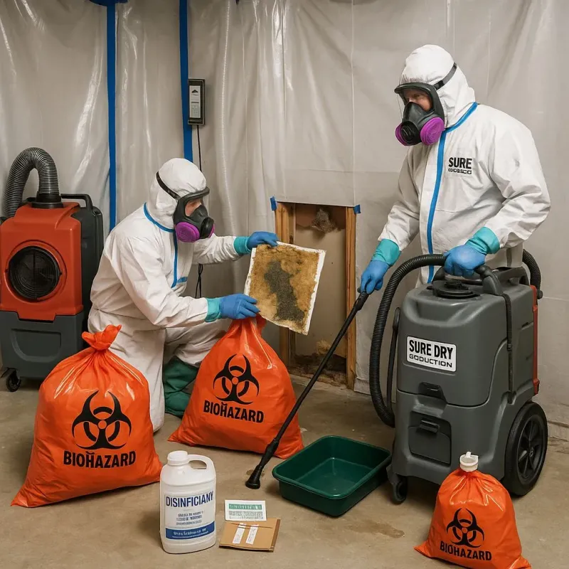 Contaminated Water Handling Protocols process in Wilmington Manor, DE