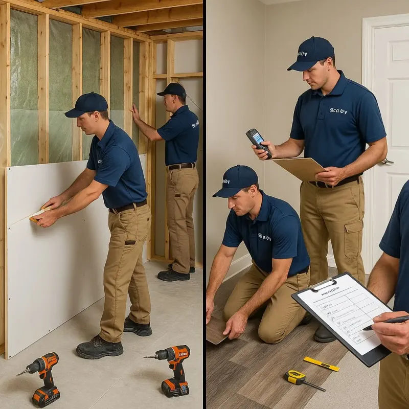 Repairs and Reconstruction process in Wilmington Manor, DE