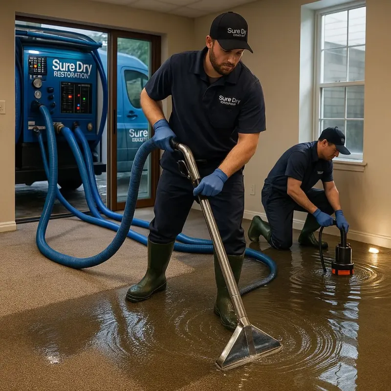 Water Extraction and Removal process in Wilmington Manor, DE
